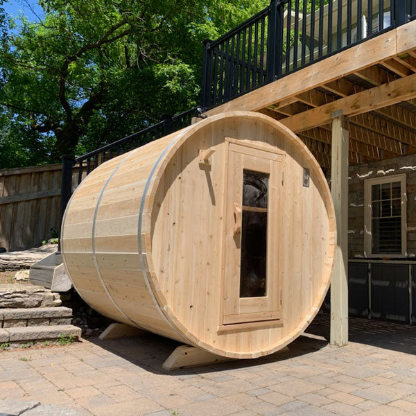 Electric Harmony Barrel Sauna