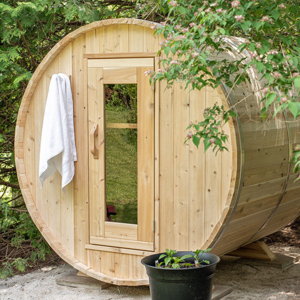 Electric Harmony Barrel Sauna