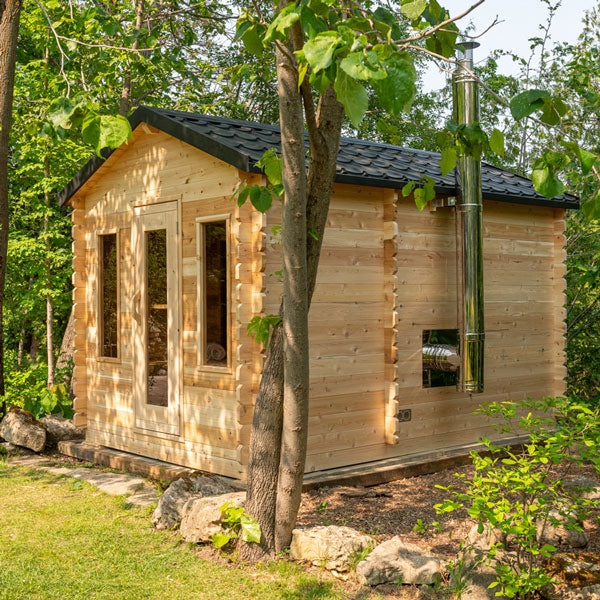 Electric Georgian Cabin Sauna with Changeroom